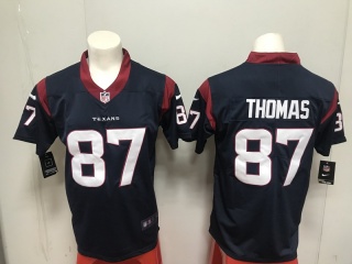 Houston Texans 87 Demaryius Thomas Vapor Limited Jersey Blue