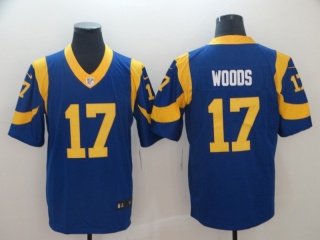 Los Angeles Rams #17 Robert Woods Men's Vapor Untouchable Limited Jersey Light Blue