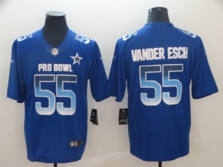 2019 Dallas Cowboys #55 Leighton Vander Esch Vapor Untouchable Limited Jerseys Blue