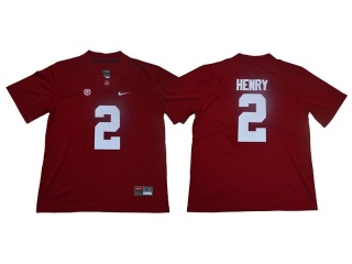 Alabama Crimson Tide #2 Derrick Henry Limited Jersey Red