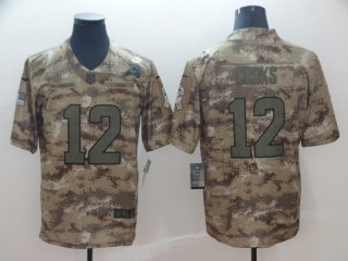 Los Angeles Rams #12 Brandin Cooks Salute to Service Limited Jersey Camo