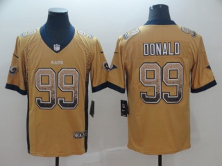 Los Angeles Rams #99 Aaron Donald Drifit Fashion Vapor Untouchable Limited Jersey Yellow