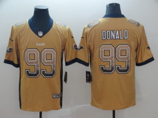 Los Angeles Rams #99 Aaron Donald Drifit Fashion Vapor Untouchable Limited Jersey Yellow