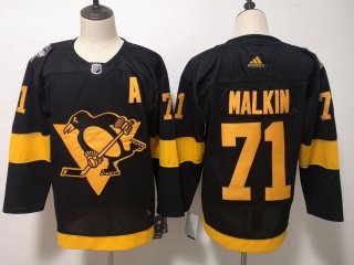 Adidas Pittsburgh Penguins #71 Evgeni Malkin 2019 Stadium Series Jersey Black