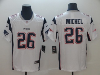 New England Patriots 26 Sony Michel Vapor Limited Jersey White