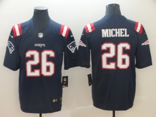 New England Patriots 26 Sony Michel Color Rush Limited Jersey Blue