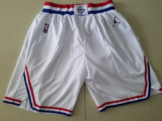 2019 All Star Jersey Basketball Shorts White