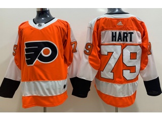 Adidas Philadelphia Flyers #79 Carter Hart Jersey Orange