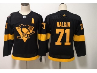 Adidas Youth Pittsburgh Penguins #71 Evgeni Malkin 2019 Stadium Series Jersey Black