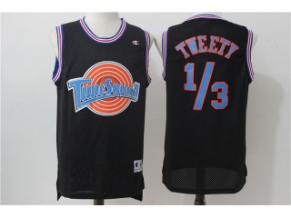 Space Jam Tune Squad 1/3 TWEETY Basketball Jersey Black