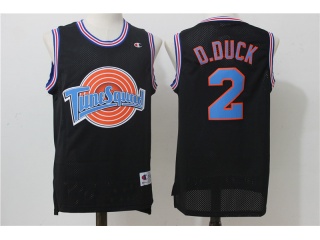 Space Jam Tune Squad 2 D.DUCK Basketball Jersey Black