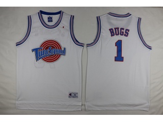 Space Jam Tune Squad 1 Bugs Basketball Jersey White