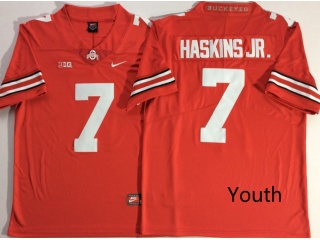 Youth Ohio State Buckeyes 7 Dwayne Haskins JR Jersey Red