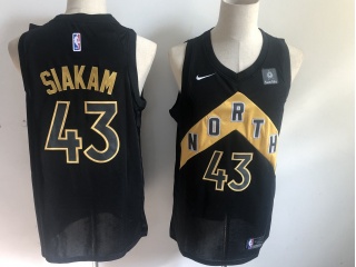 Nike Toronto Raptors #43 Pascal Siakam City Swingman Jersey Black