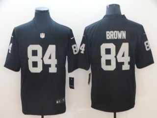 Oakland Raiders 84 Antonio Brown Vapor Limited Jersey Black