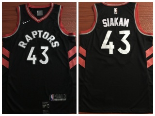 Nike Toronto Raptors #43 Pascal Siakam Jersey Black