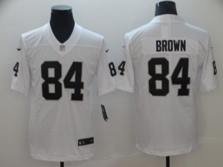 Oakland Raiders 84 Antonio Brown Vapor Limited Jersey White