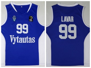 BC Vytautas 99 LaVar Ball Basketball Jersey Blue
