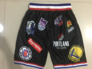 Supreme NBA Logo Basketball Short Black