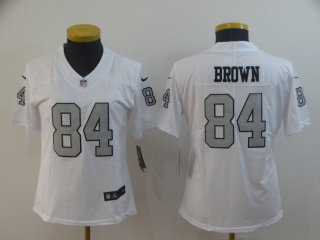 Oakland Raiders 84 Antonio Brown Color Rush Limitd Jersey White