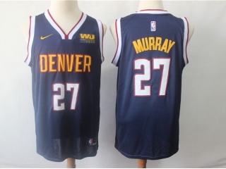 Nike Denver Nuggets 27 Jamal Murray Basketball Jersey 2019 Blue