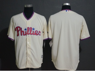 Philadelphia Phillies Blank Cool Base Jersey Cream