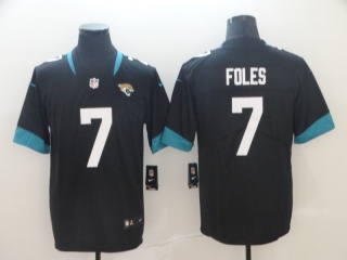 Jacksonville Jaguars #7 Nick Foles Men's Vapor Untouchable Limited Jersey Black