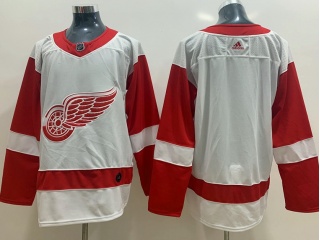 Adidas Detroit Red Wings Blank Hockey Jersey White