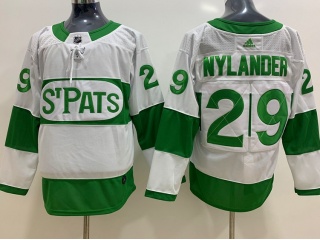 Adidas Toronto Maple Leafs #29 William Nylander St. Pats Hockey Jersey White