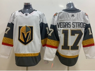 Adidas Vegas Golden Knights #17 Strong Hockey Jersey White