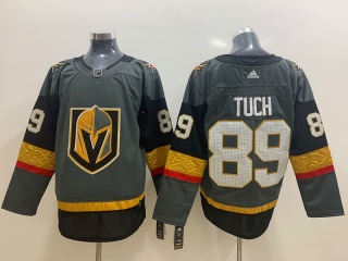 Adidas Vegas Golden Knights #89 Alex Tuch Hockey Jersey Grey