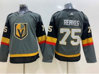 Woman Adidas Vegas Golden Knights #75 Ryan Reaves Hockey Jersey Grey