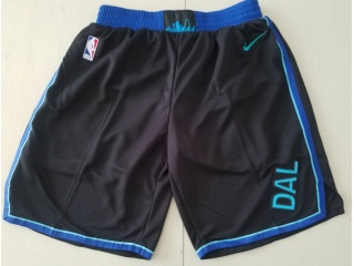 Nike Dallas Mavericks Basketball Shorts Black City