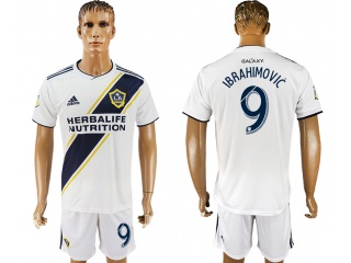 2018-19 Los Angeles Galaxy 9 IBRAHIMOVIC Home Soccer Jersey White