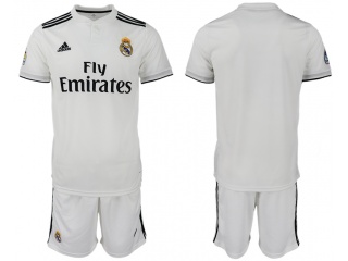 2018-19 Real Madrid Home Soccer Jersey Can Custom Any Name Number