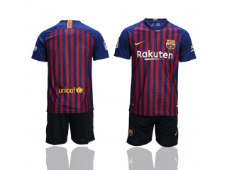 2018-19 Barcelona Home Soccer Jersey Can Custom Any Name Number