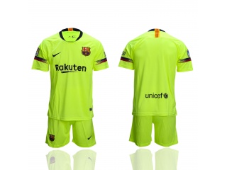 2018-19 Barcelona Away Soccer Jersey Can Custom Any Name Number