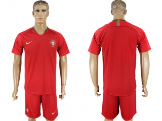 Portugal Home 2018 FIFA World Cup Soccer Jersey Can Custom Any Name Number