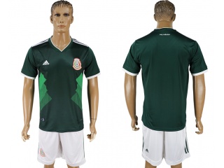Mexico Home 2018 FIFA World Cup Soccer Jersey Can Custom Any Name Number