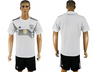 Germany 2018 FIFA World Cup Soccer Jersey White Can Custom Any Name Number