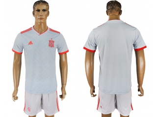 Spain Away 2018 FIFA World Cup Soccer Jersey Can Custom Any Name Number