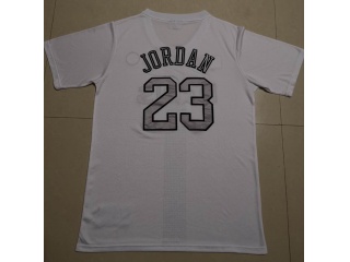Jordan X Paris Saint-Germain 23 Michael Basketball Jersey White Short Sleeves