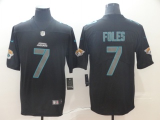 Jacksonville Jaguars 7 Nick Foles Vapor Limited Jersey Teal Green