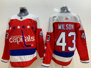 Adidas Washington Capitals #43 Tom Wilson 3rd Hockey Jersey Red
