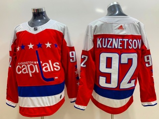 Adidas Washington Capitals #92 Evgeny Kuznetsov 3rd Hockey Jersey Red