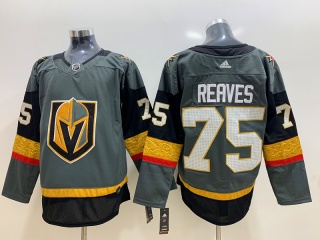 Adidas Vegas Golden Knights #75 Ryan Reaves Grey Hockey Jersey