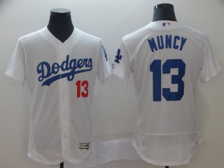 Los Angeles Dodgers#13 Max Muncy FlexBase Jerseys White