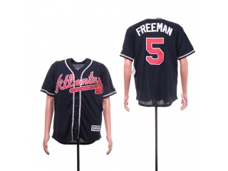 Atlanta Braves #5 Freddie Freeman New Cool Base Jerseys Blue