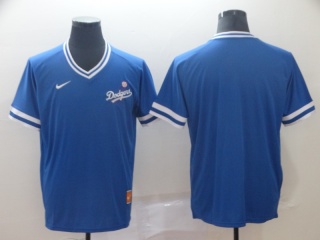 Los Angeles Dodgers Blank Nike Cooperstown Collection Legend V-Neck Jersey Blue