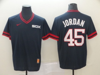 Chicago White Sox #45 Michael Jordan Nike Cooperstown Collection Legend V-Neck